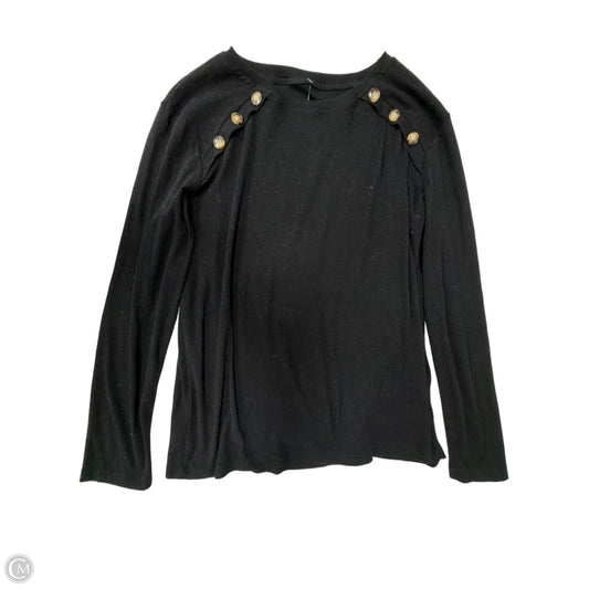 Top Long Sleeve By Clothes Mentor In Black, Size: Xl
