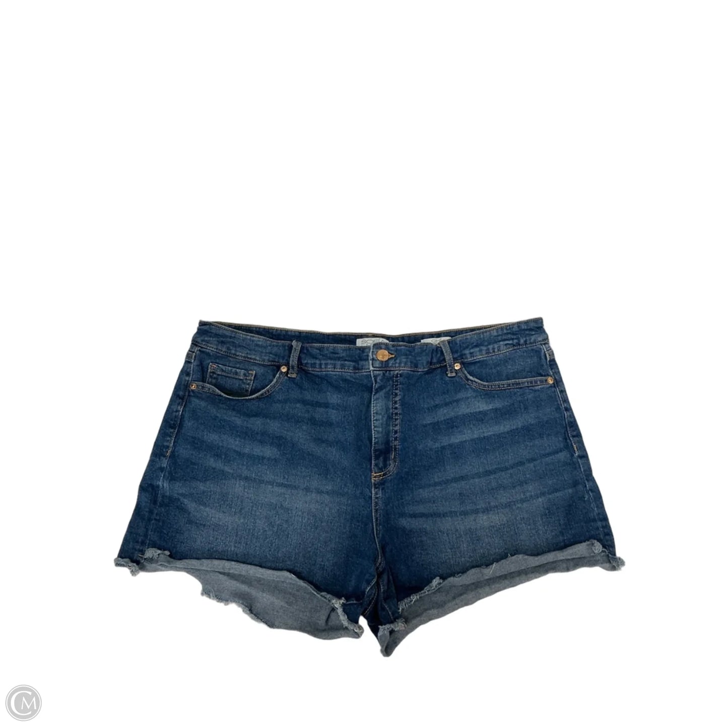 Shorts By Sofia By Sofia Vergara In Blue Denim, Size: 20