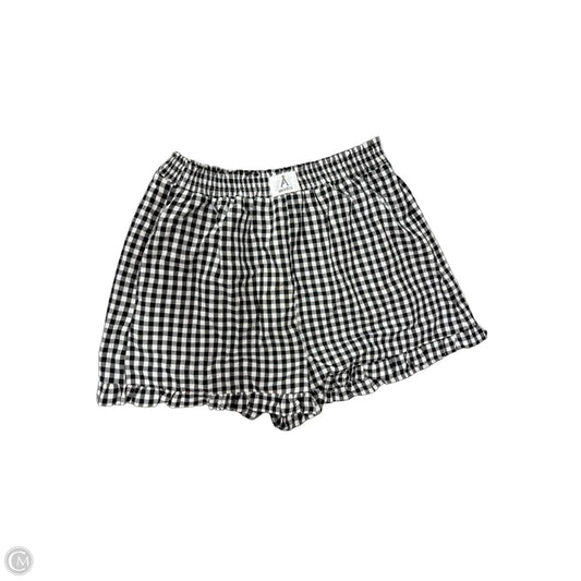 Shorts By Anrabess In Checkered Pattern, Size: 12