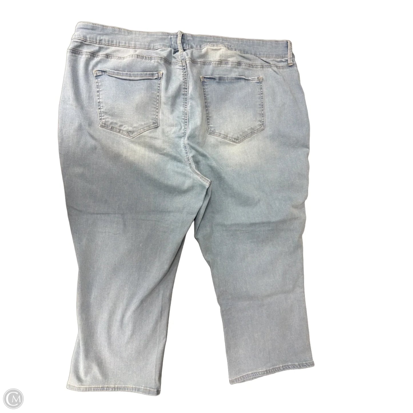 Jeans Straight By Not Your Daughters Jeans In Blue Denim, Size: 24