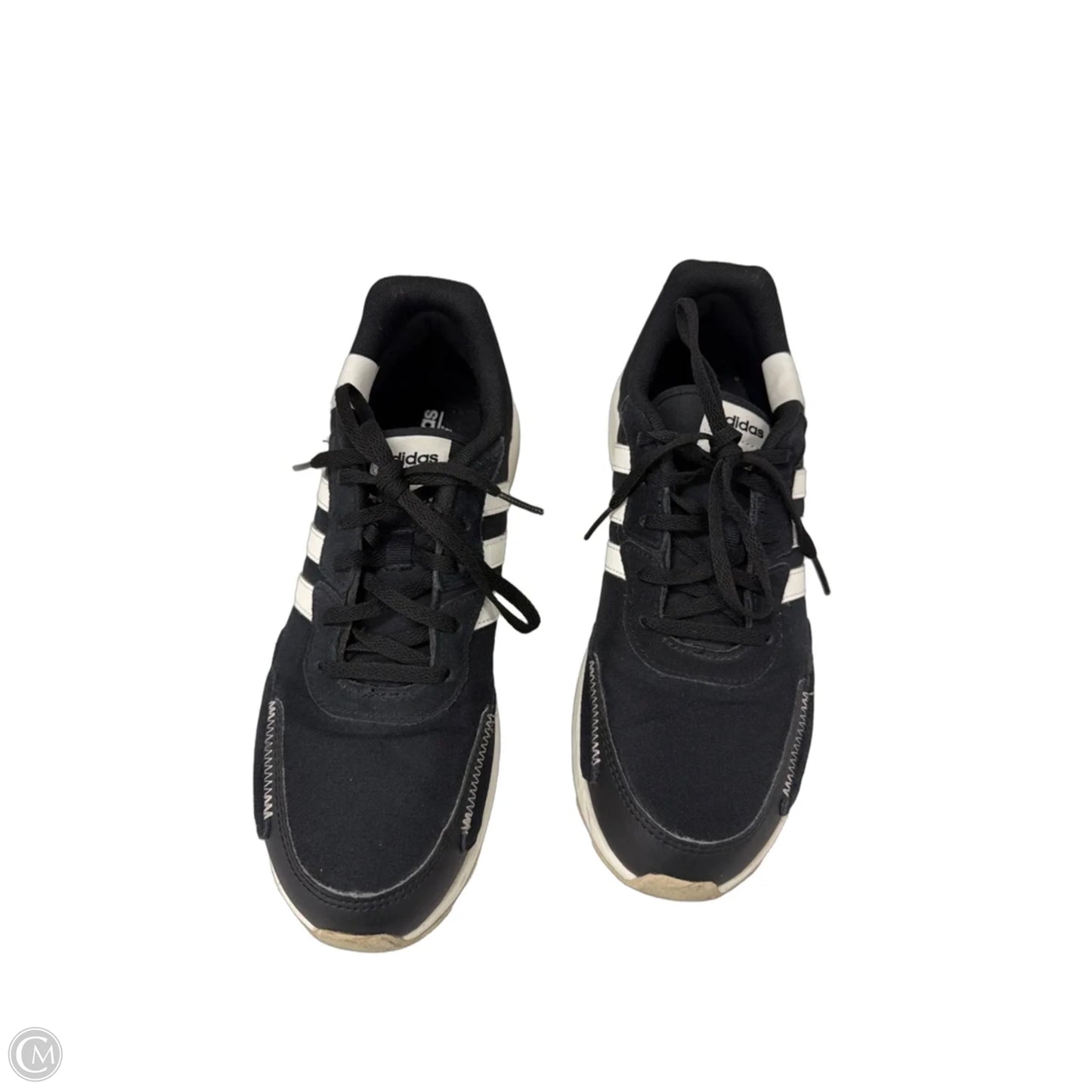 Shoes Athletic By Adidas In Black & White, Size: 9.5