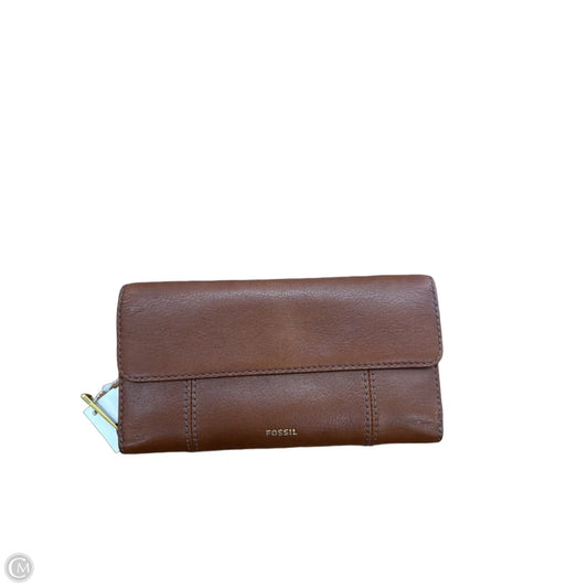 Wallet By Fossil, Size: Medium