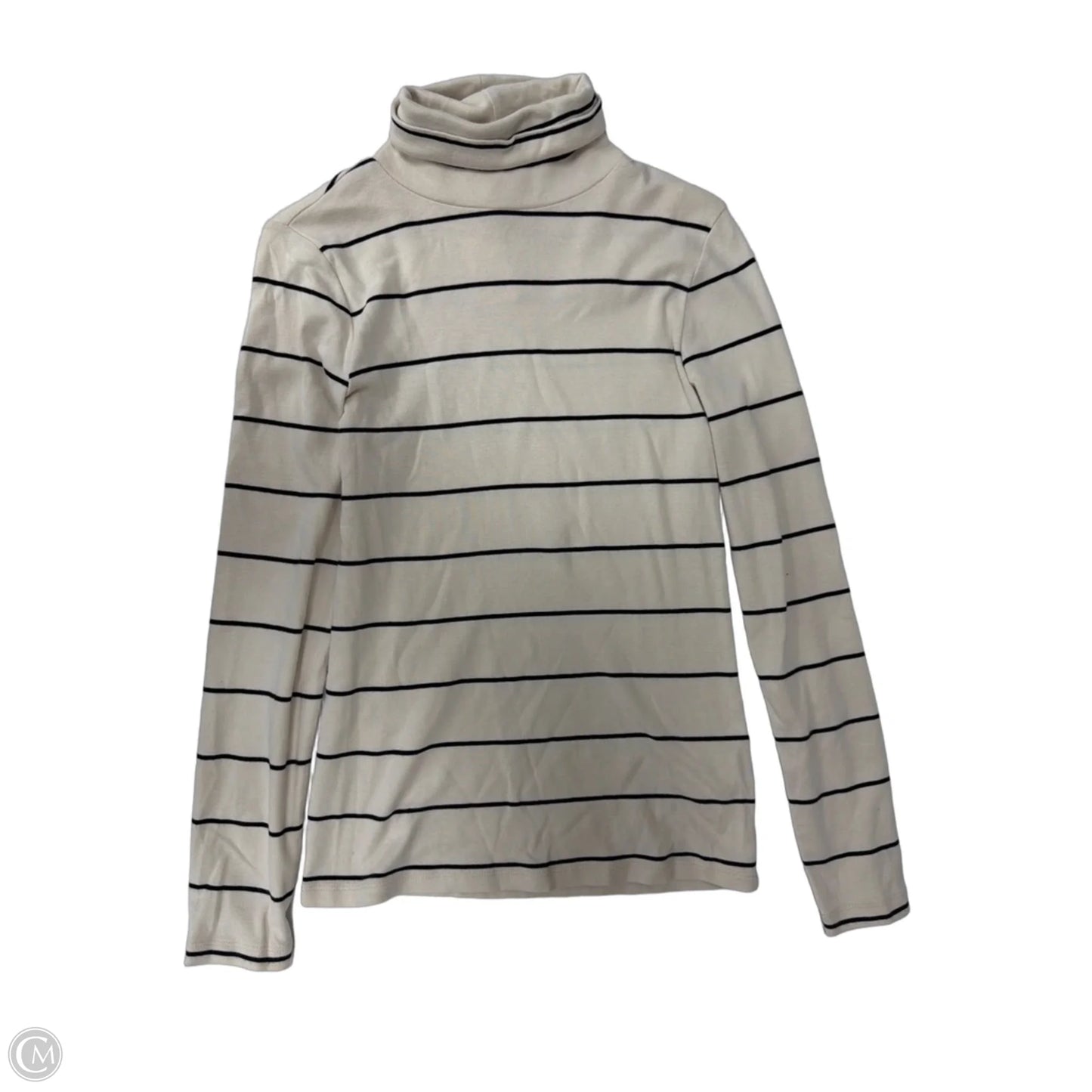 Top Long Sleeve By J. Crew In Striped Pattern, Size: M