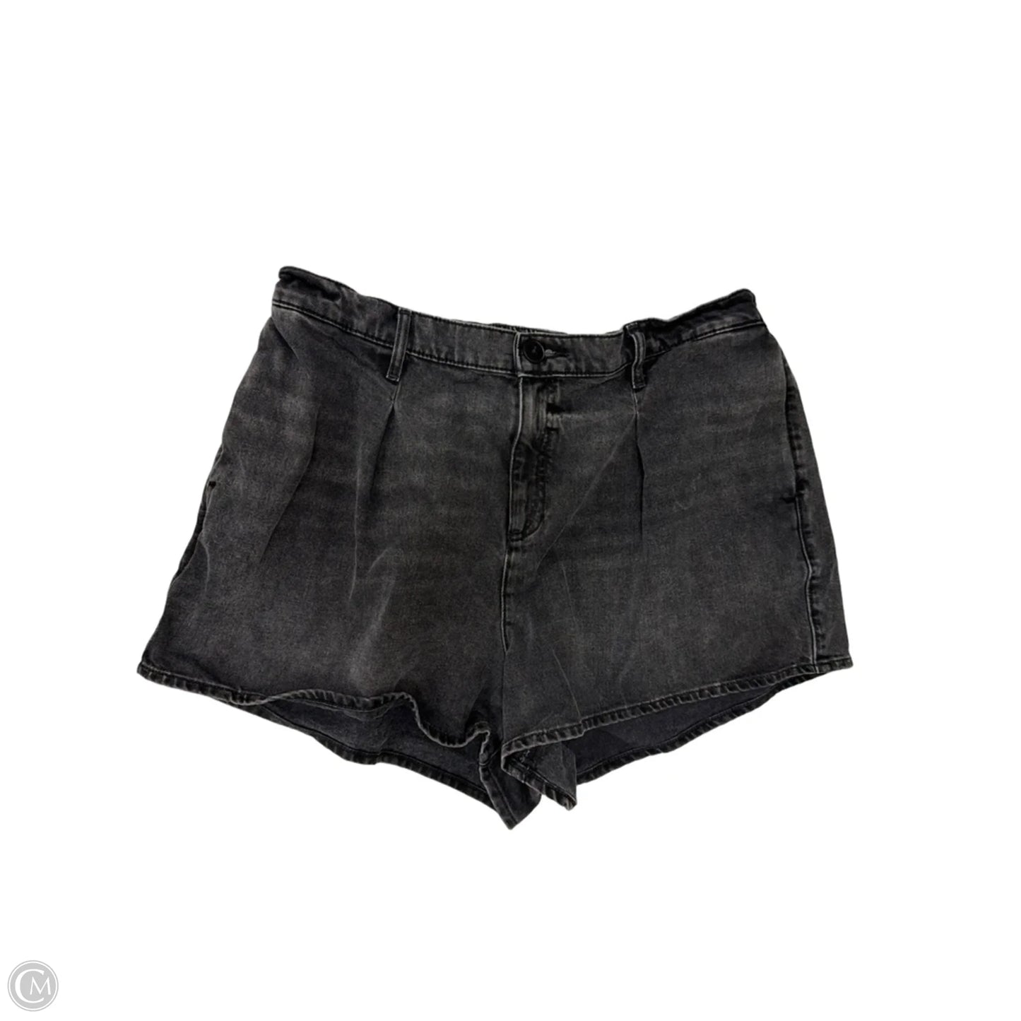 Shorts By Express In Black Denim, Size: 14