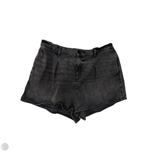 Shorts By Express In Black Denim, Size: 14