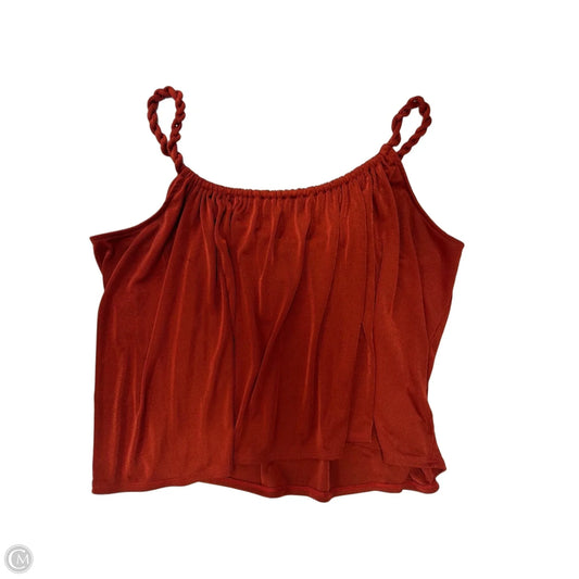 Tank Top By Express In Orange, Size: Xl