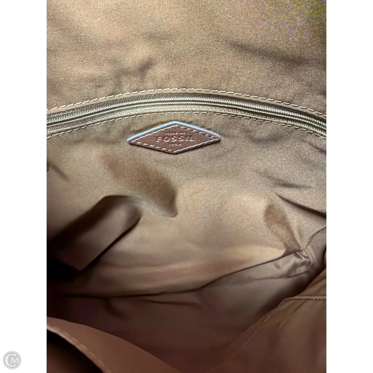 Backpack By Fossil, Size: Medium