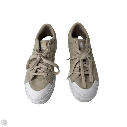 Shoes Sneakers By Adidas In Brown, Size: 7
