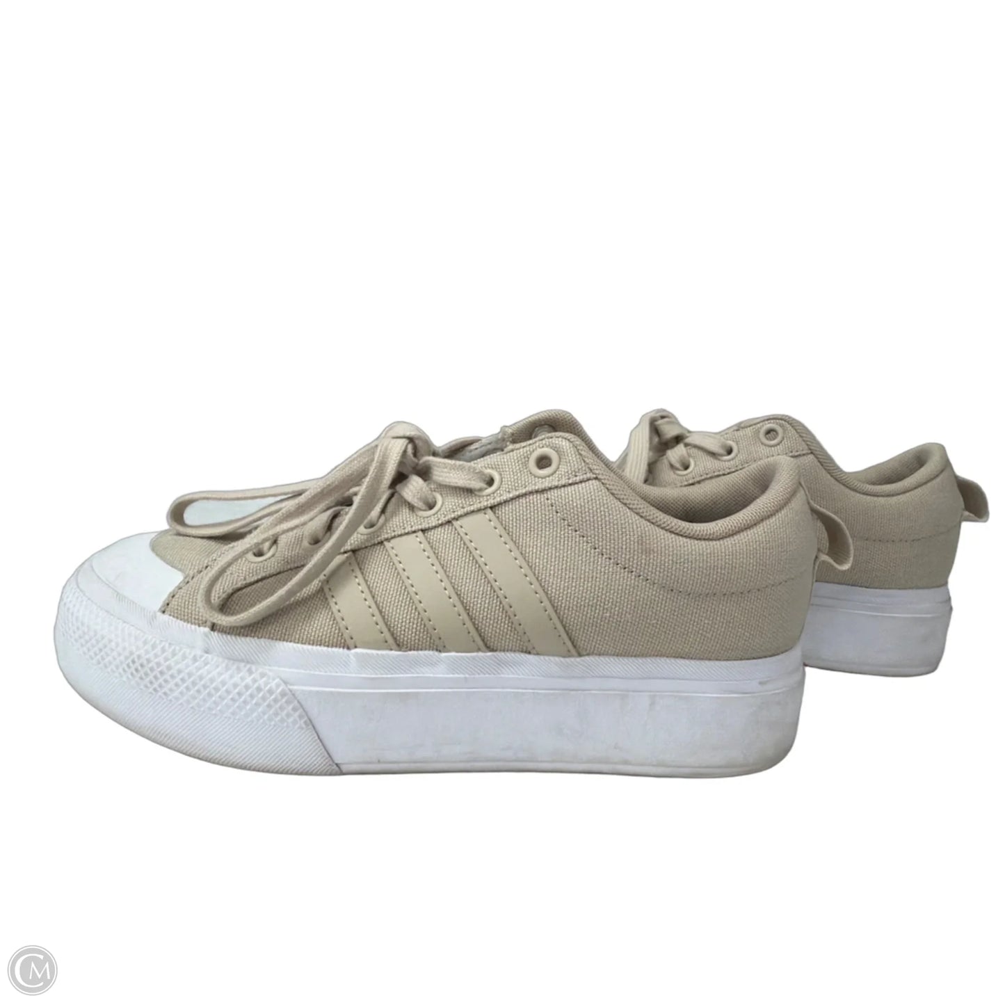 Shoes Sneakers By Adidas In Brown, Size: 7