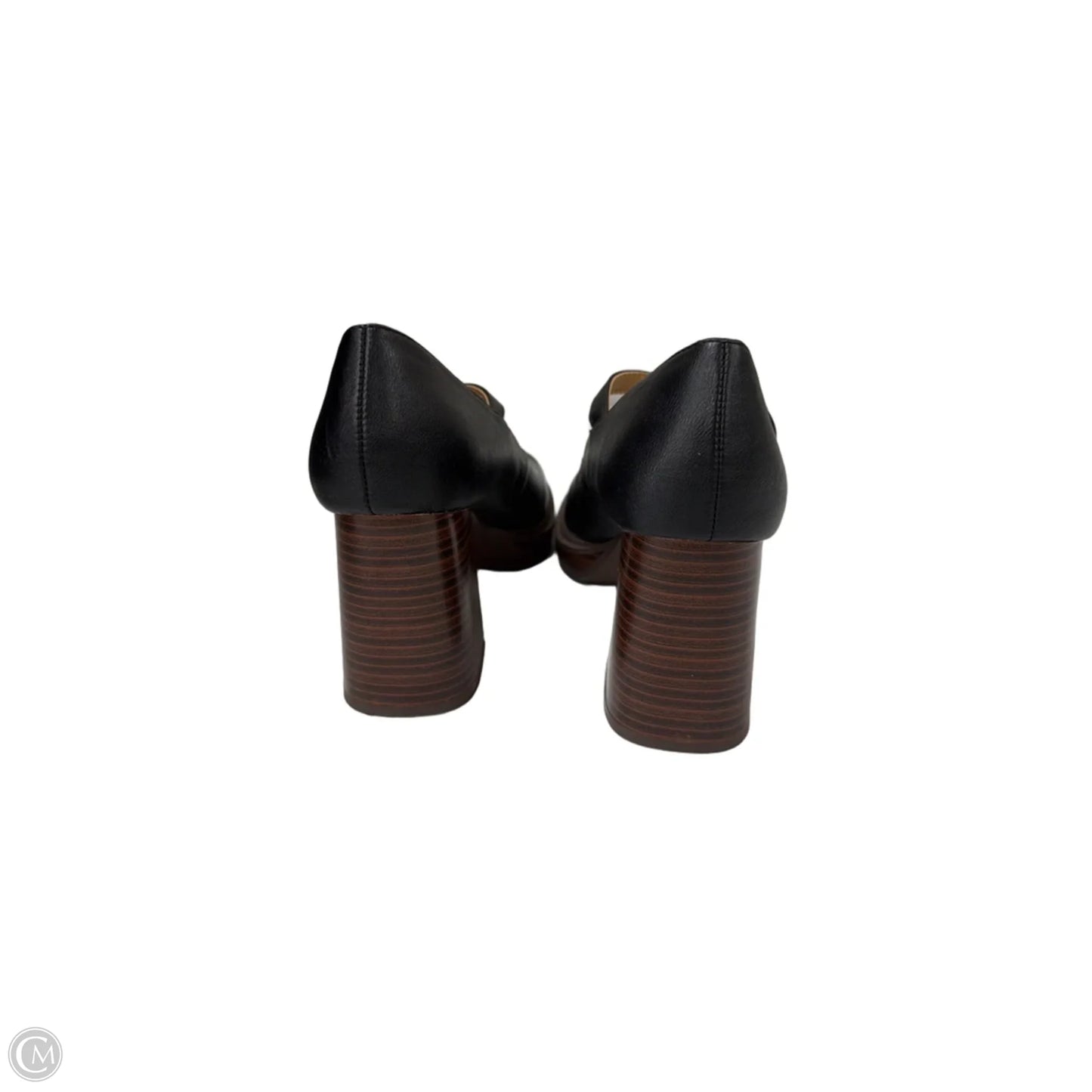 Shoes Heels Block By Bamboo In Black, Size: 9