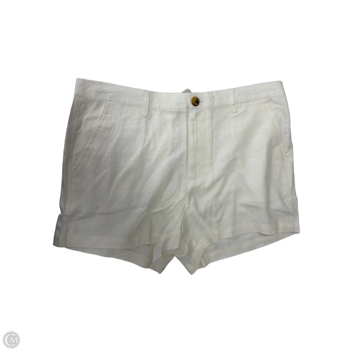 Shorts By Free Assembly In White, Size: 16
