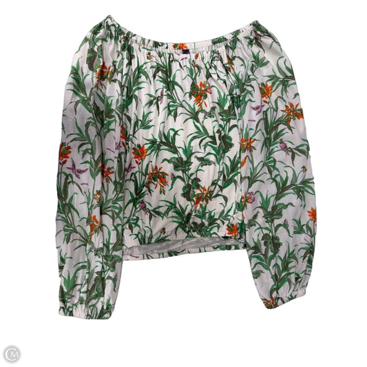 Top Long Sleeve By Anthropologie In Multi-colored, Size: M