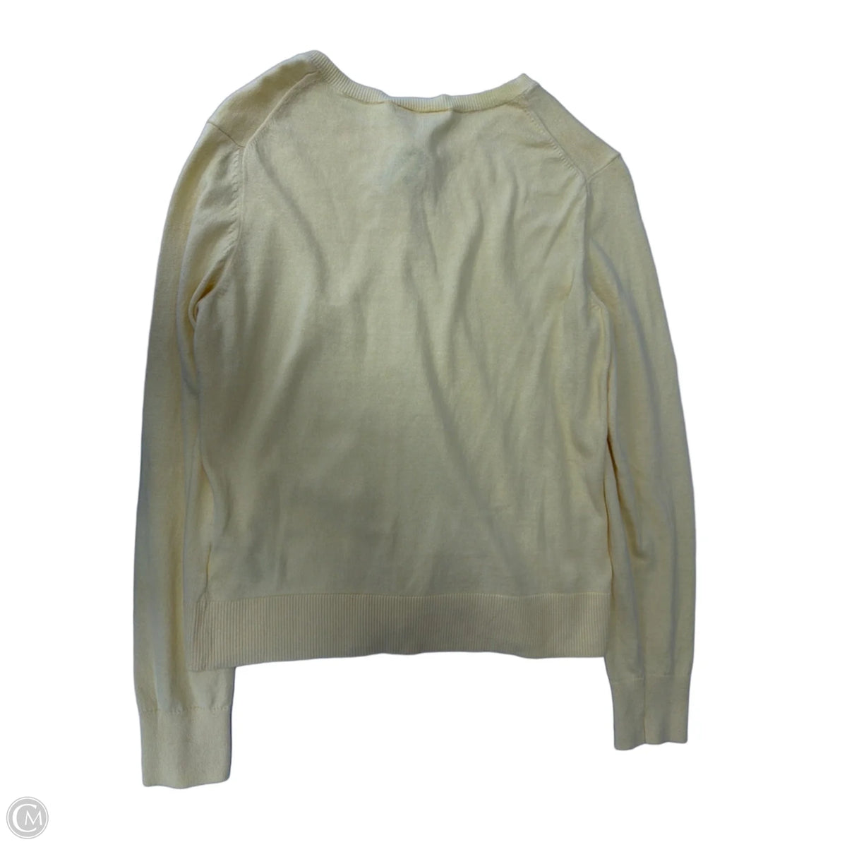 Cardigan By Gap In Yellow, Size: L