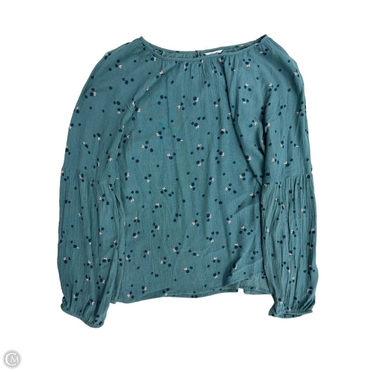 Top Long Sleeve By Sonoma In Floral Print, Size: L
