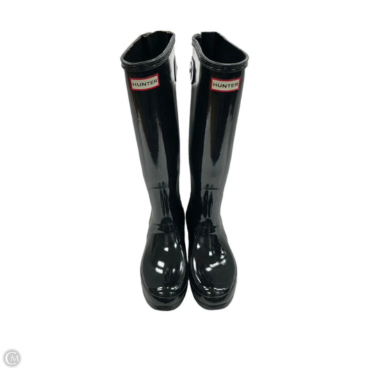 Boots Designer By Hunter In Black, Size: 9