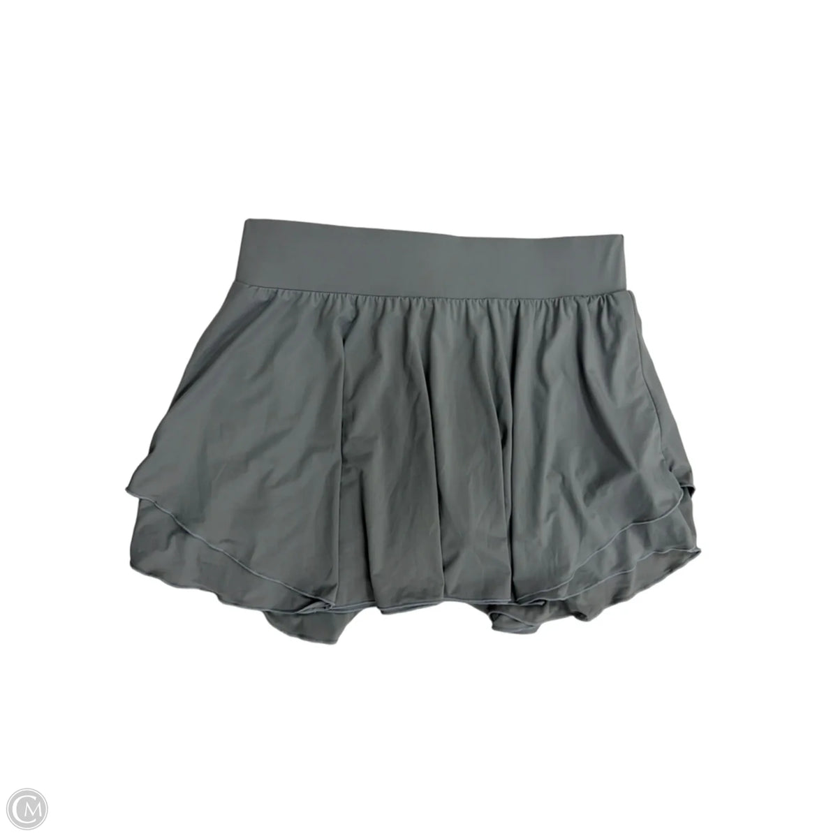 Athletic Skort By Clothes Mentor In Grey, Size: L