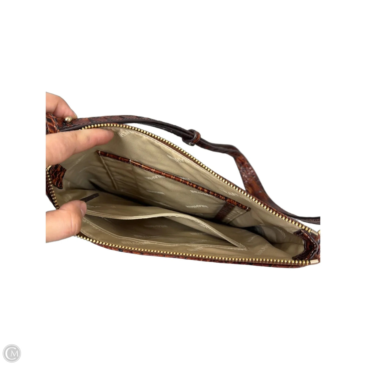 Crossbody Designer By Brahmin, Size: Medium