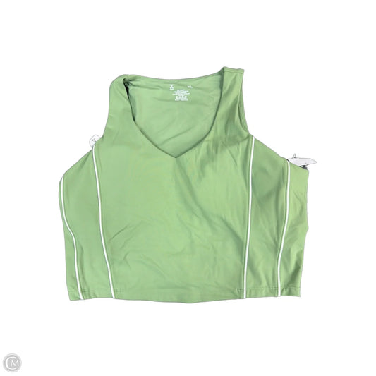 Athletic Bra By Members Mark In Green, Size: Xl