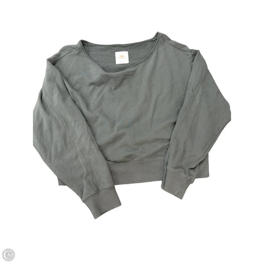 Top Long Sleeve By Clothes Mentor In Green, Size: L