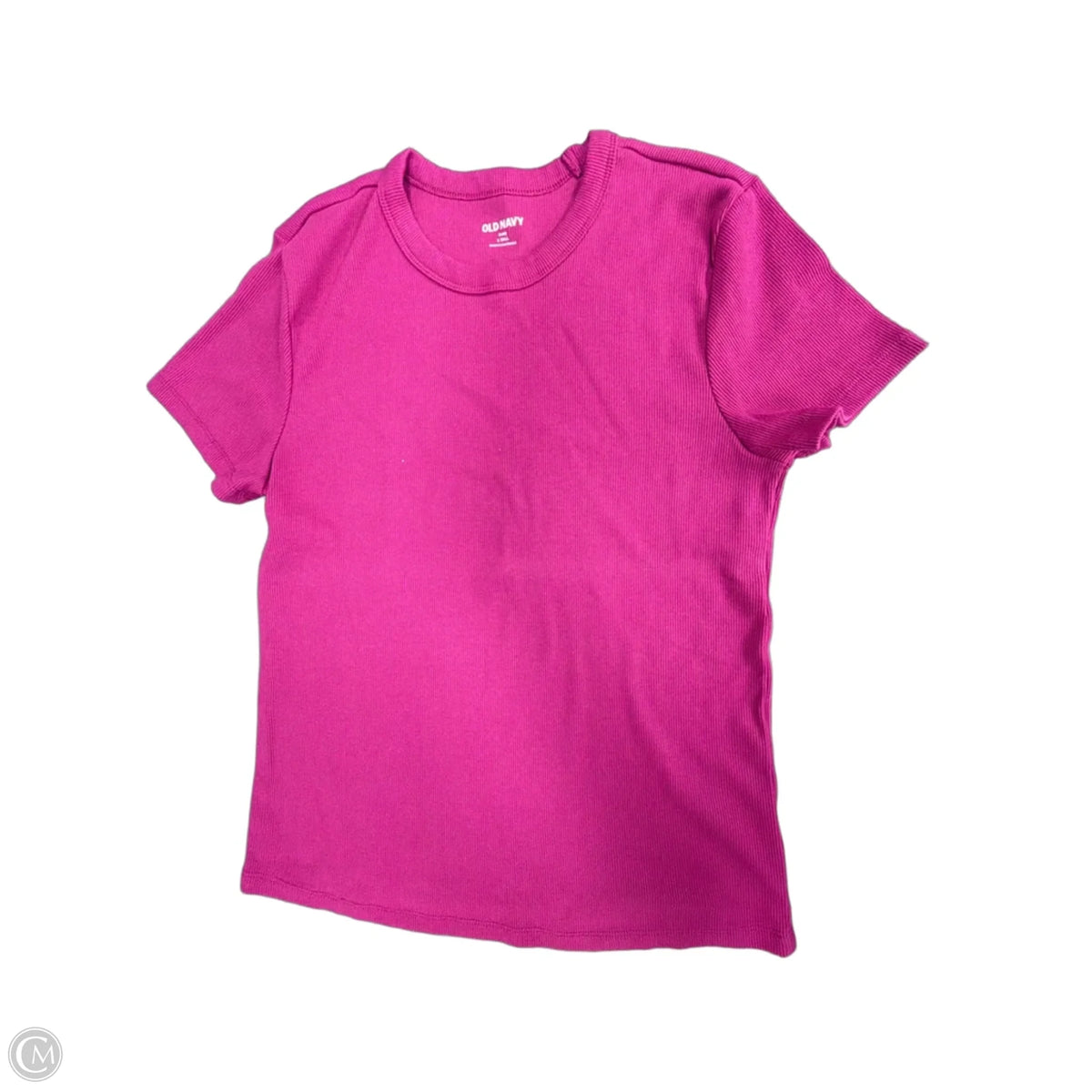 Top Short Sleeve Basic By Old Navy In Purple, Size: L