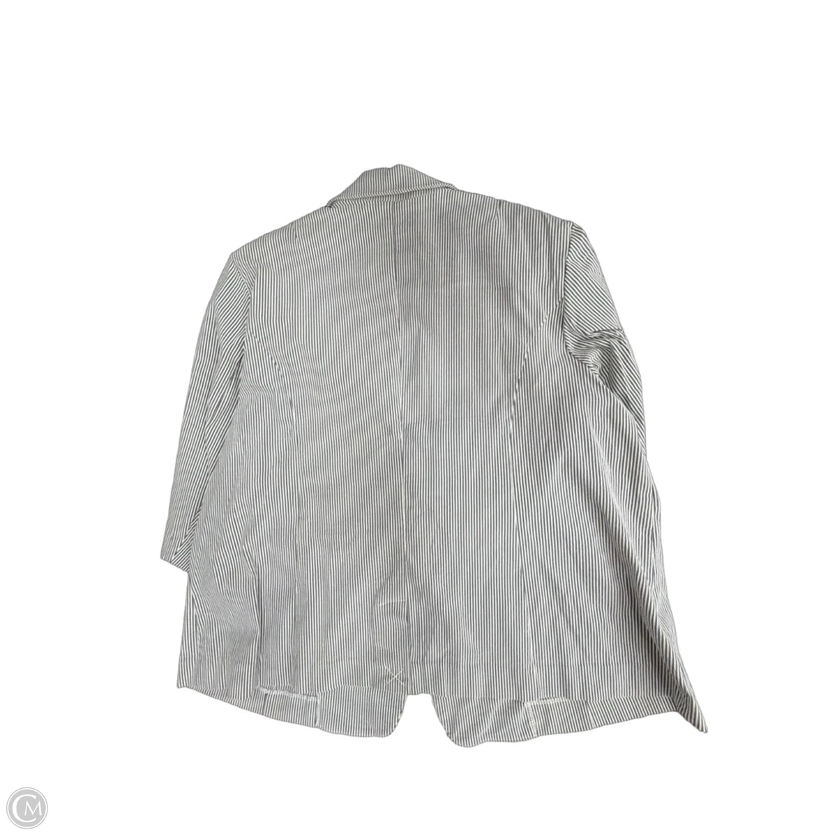 Blazer By Cato In Striped Pattern, Size: 2x