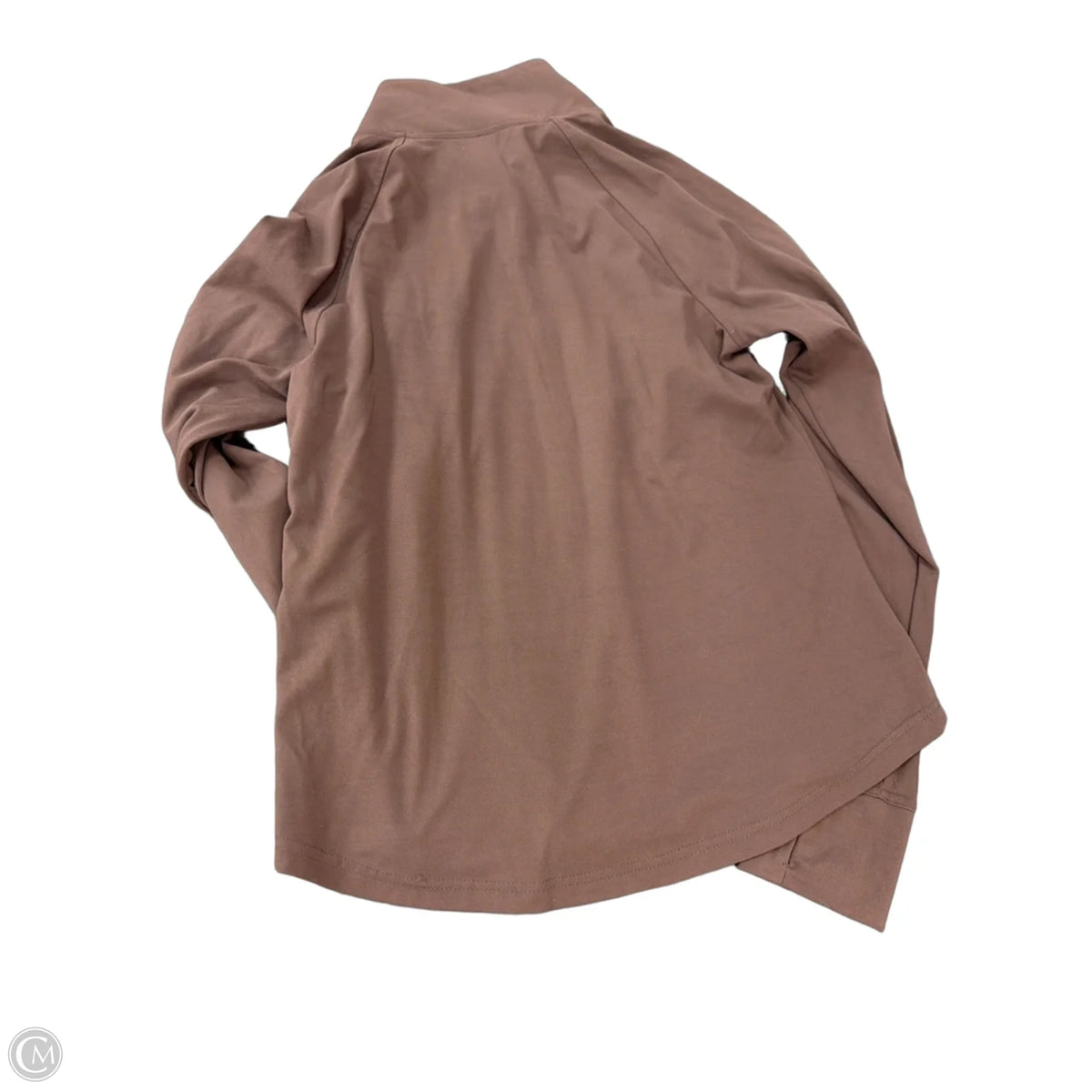 Athletic Jacket By Members Mark In Brown, Size: M