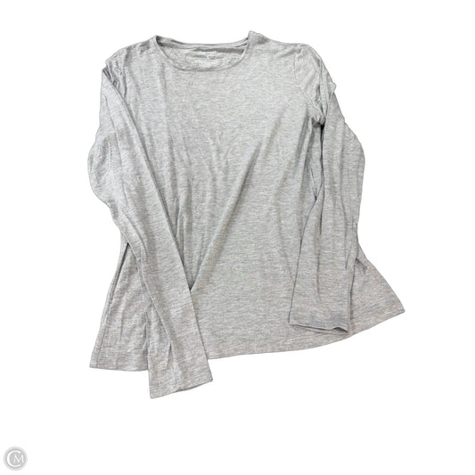 Top Long Sleeve Basic By Nine West Apparel In Grey, Size: S