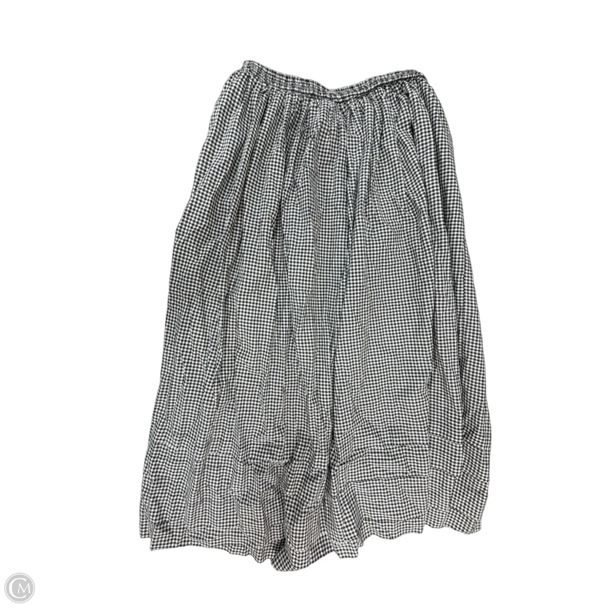 Skirt Maxi By Industry In Checkered Pattern, Size: L