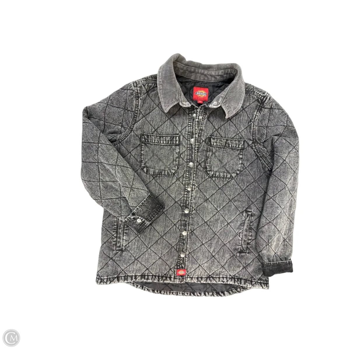 Jacket Puffer & Quilted By Dickies In Black, Size: M