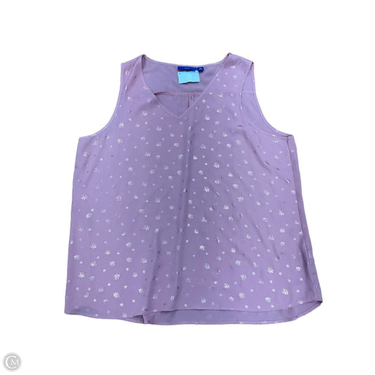 Top Sleeveless By Apt 9 In Pink, Size: Xl