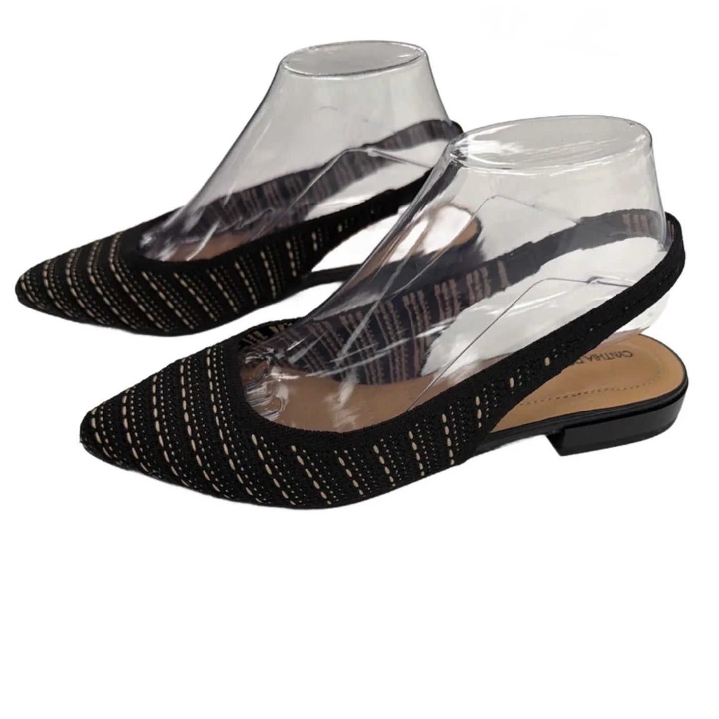 Shoes Flats By Cynthia Rowley In Black & Brown, Size: 8.5