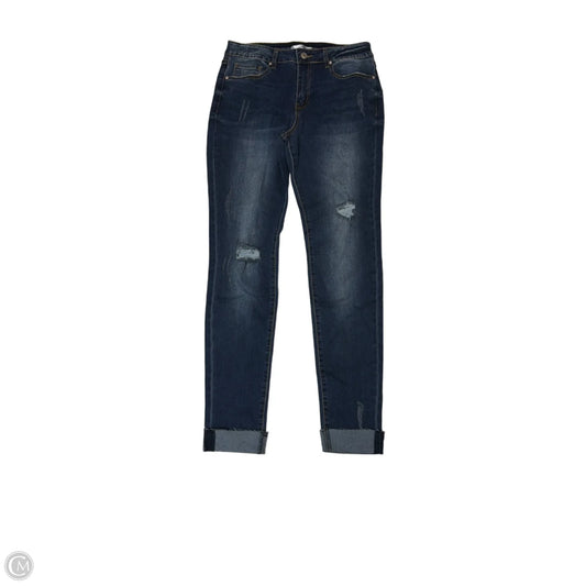Jeans Skinny By Clothes Mentor In Blue Denim, Size: 12