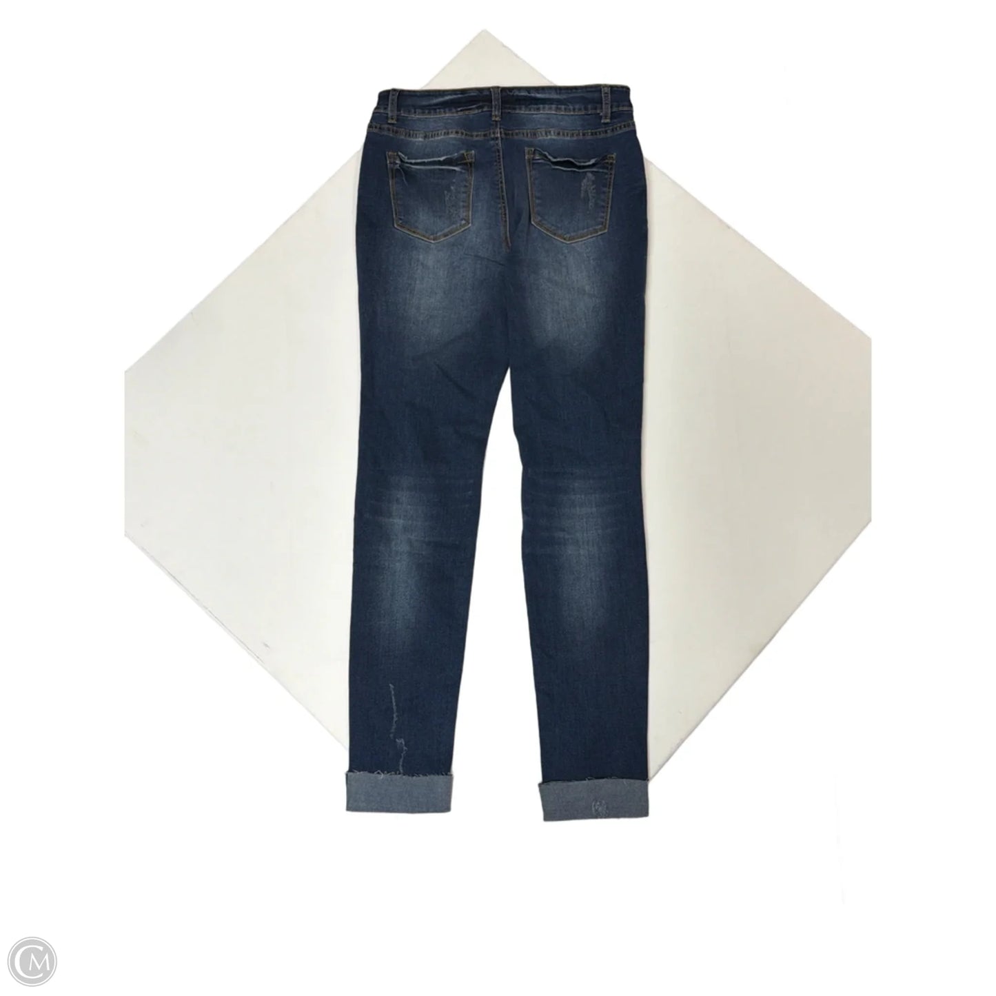 Jeans Skinny By Clothes Mentor In Blue Denim, Size: 12