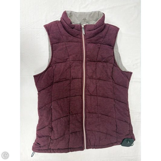 Vest Puffer & Quilted By Clothes Mentor In Purple, Size: Xl