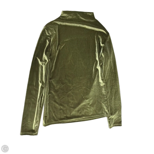 Top Long Sleeve By Clothes Mentor In Green, Size: S