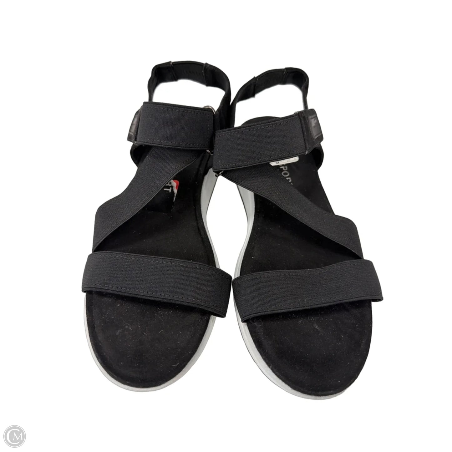 Sandals Flats By Anne Klein In Black, Size: 10