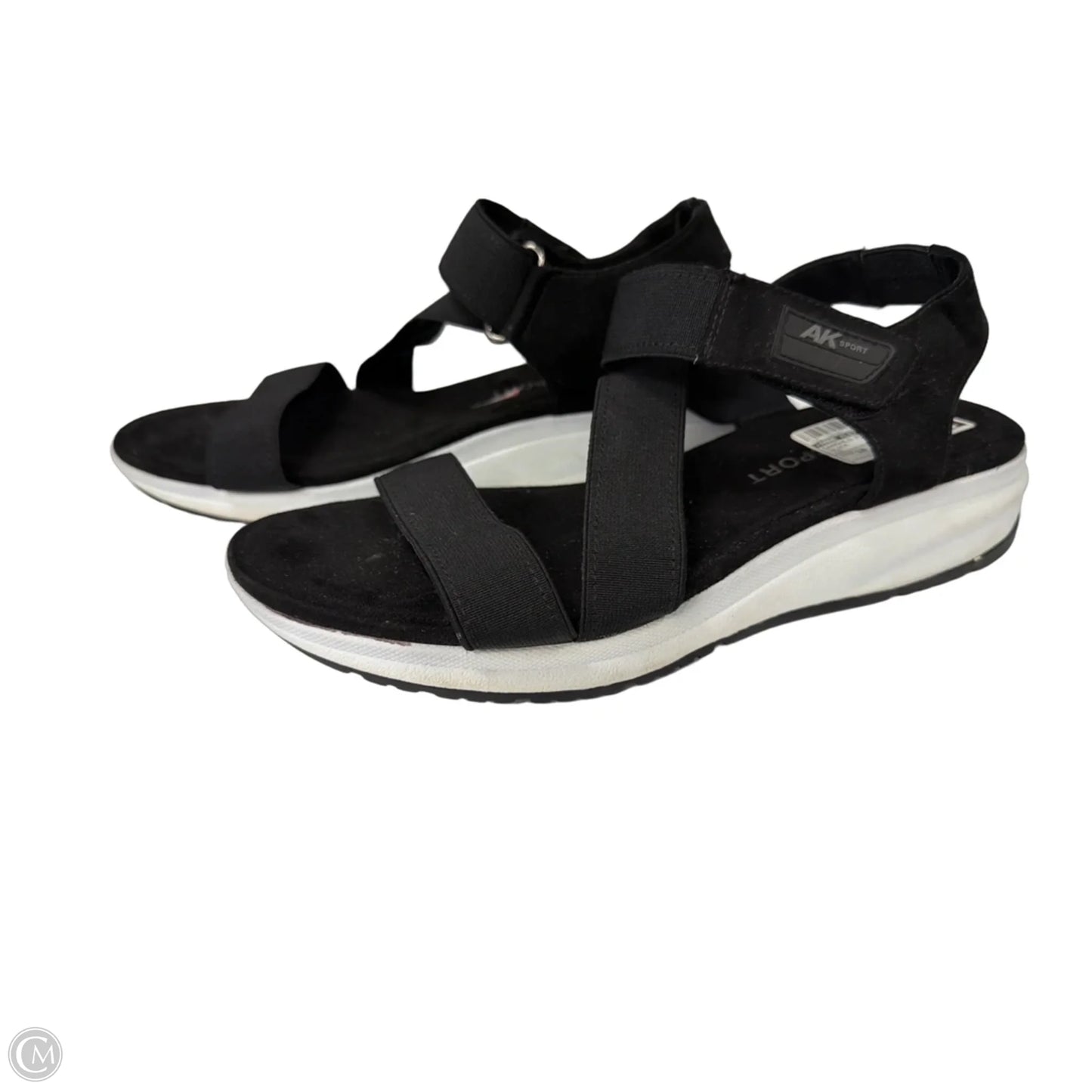 Sandals Flats By Anne Klein In Black, Size: 10