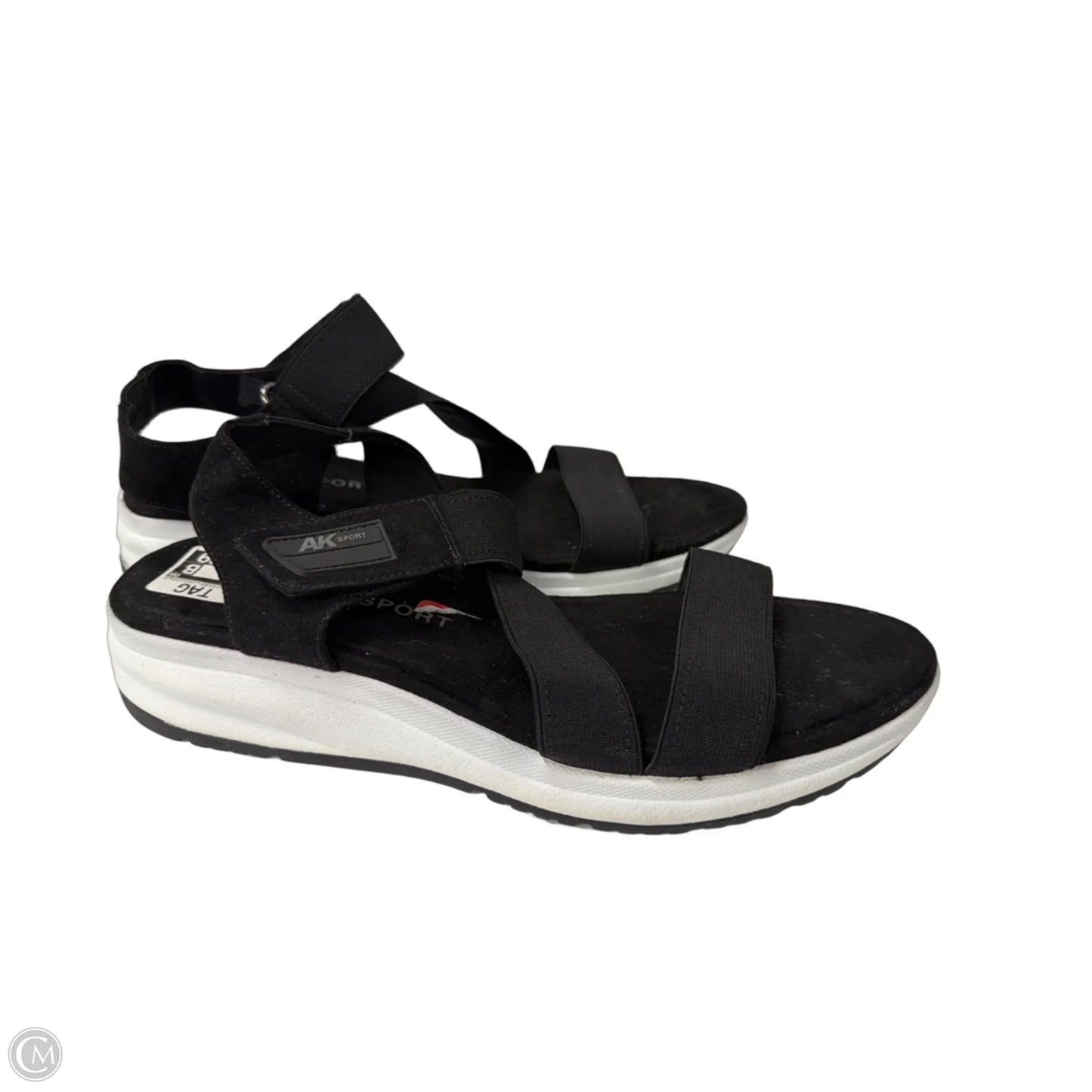 Sandals Flats By Anne Klein In Black, Size: 10