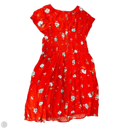 Dress Casual Short By Free People In Orange, Size: L