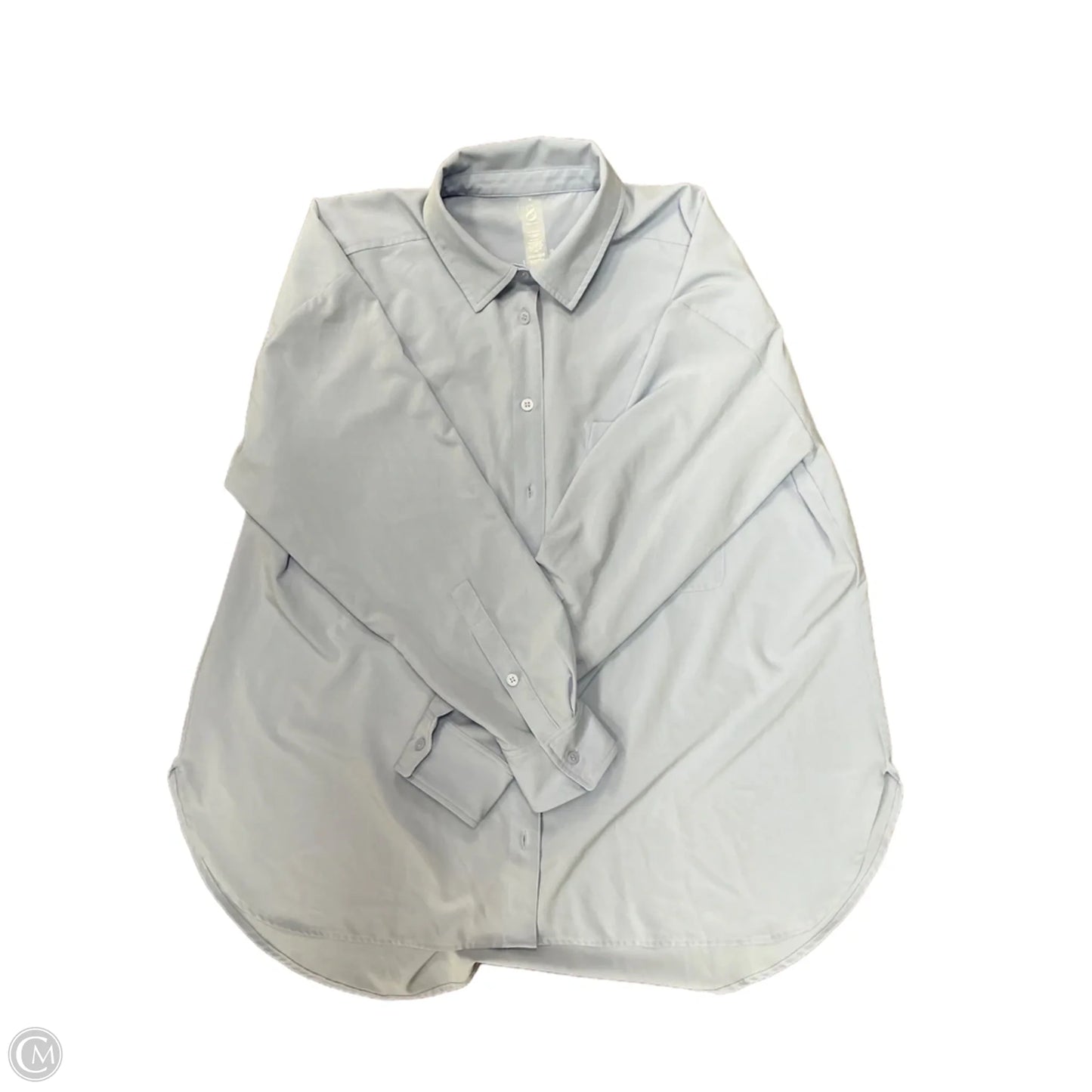 Top Long Sleeve By Lou And Grey In Blue, Size: M