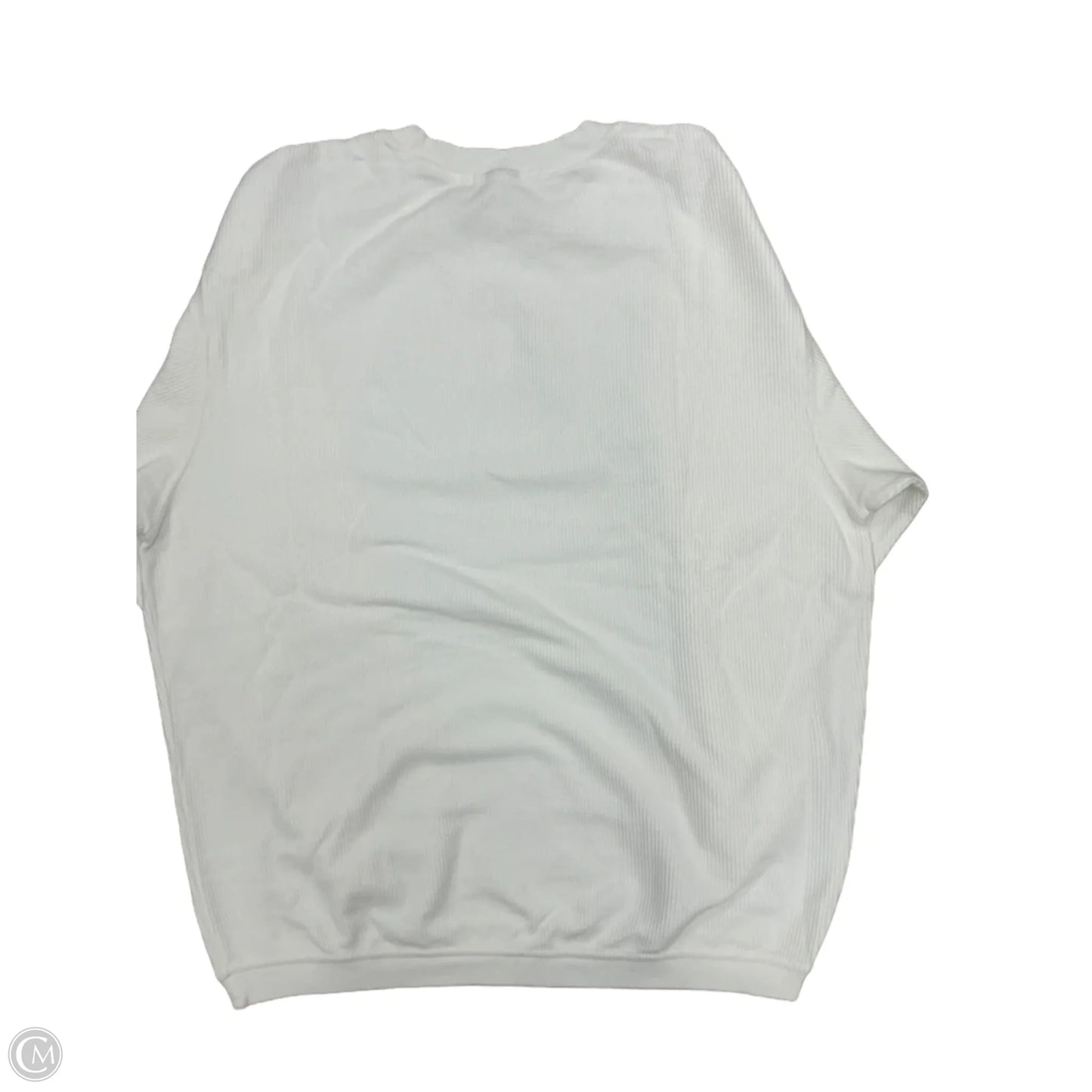 Top Long Sleeve By Clothes Mentor In White, Size: Xl