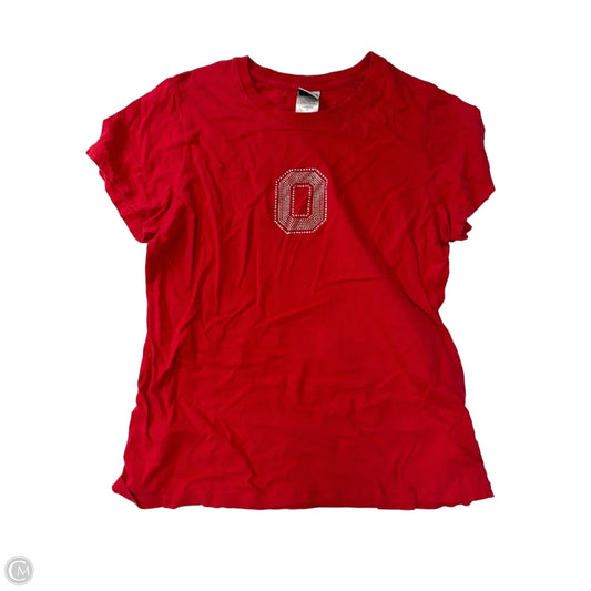 Top Short Sleeve By Clothes Mentor In Red, Size: Xl