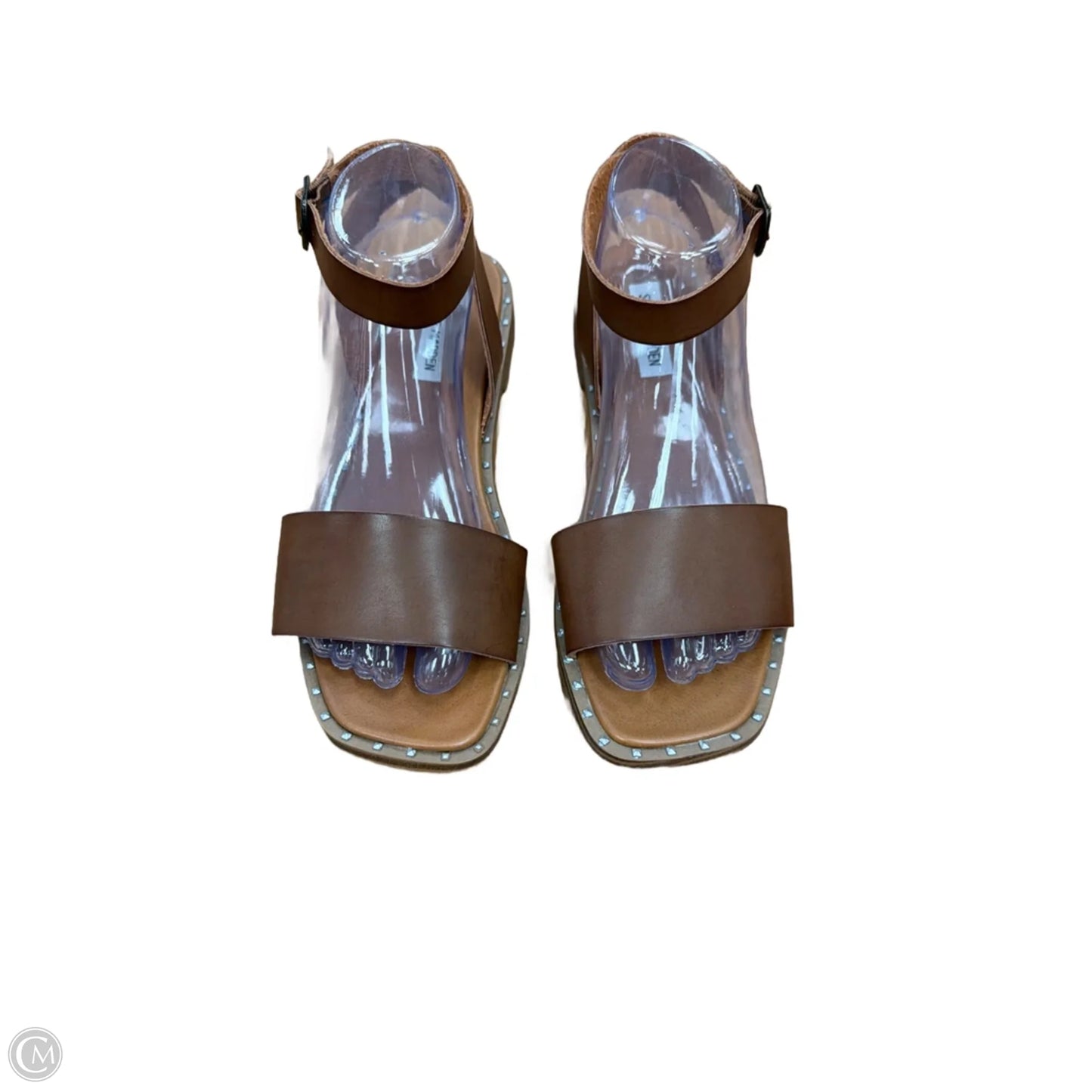 Sandals Flats By Steve Madden In Brown, Size: 8