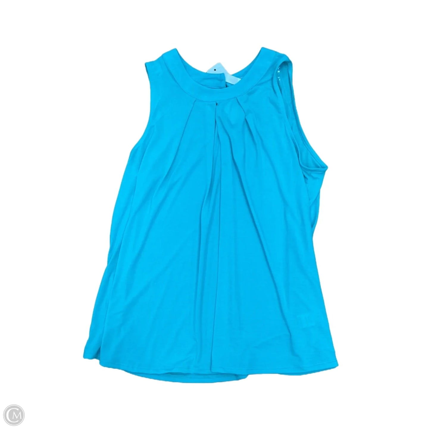Top Sleeveless By Dear Scarlett In Blue, Size: L