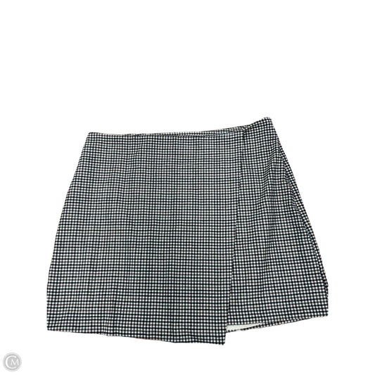 Skirt Mini & Short By Old Navy In Checkered Pattern, Size: Xl