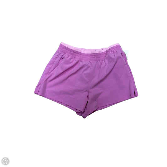 Athletic Shorts By Tek Gear In Purple, Size: L