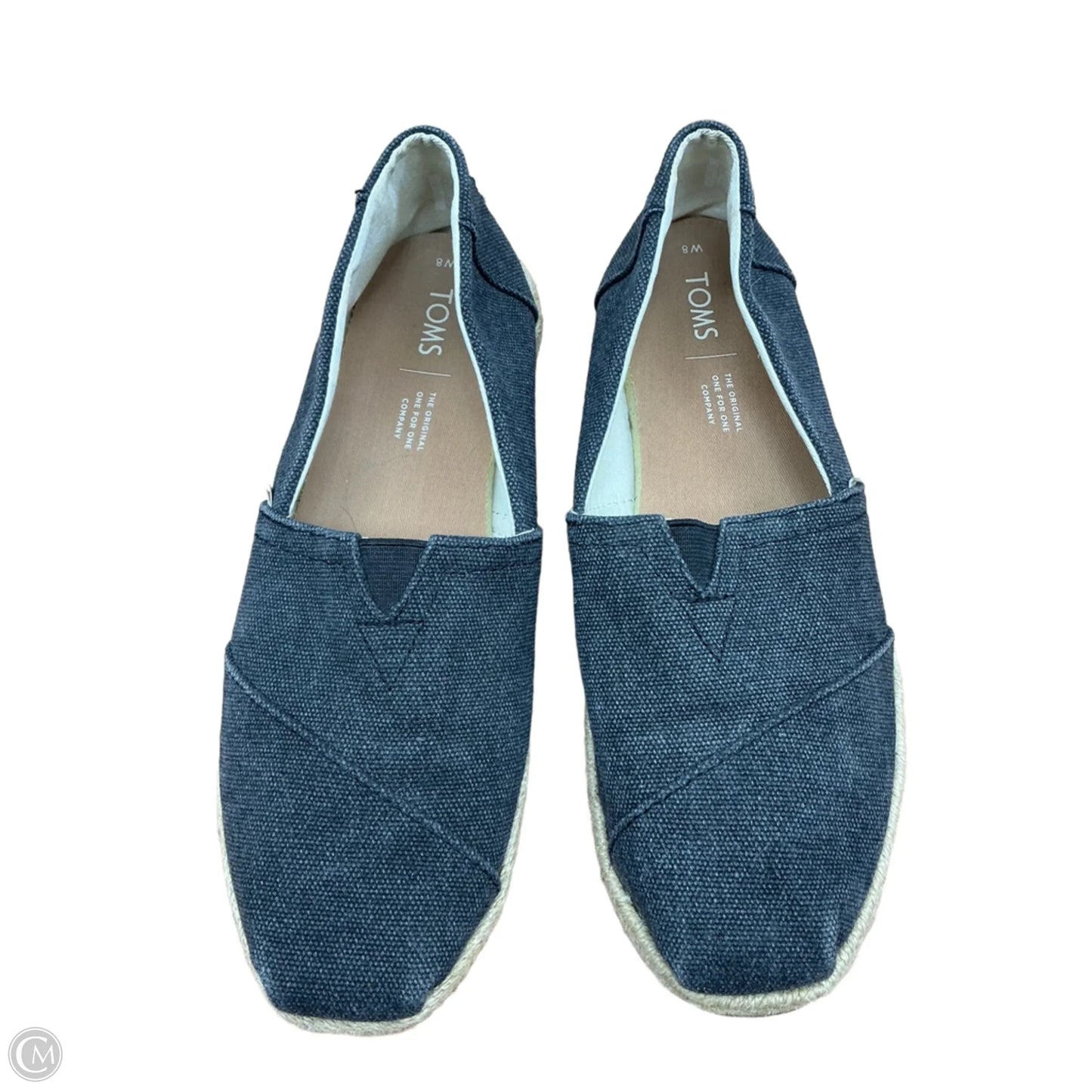 Shoes Flats By Toms In Grey, Size: 8