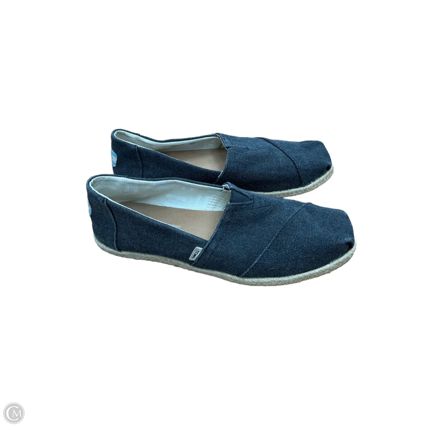 Shoes Flats By Toms In Grey, Size: 8