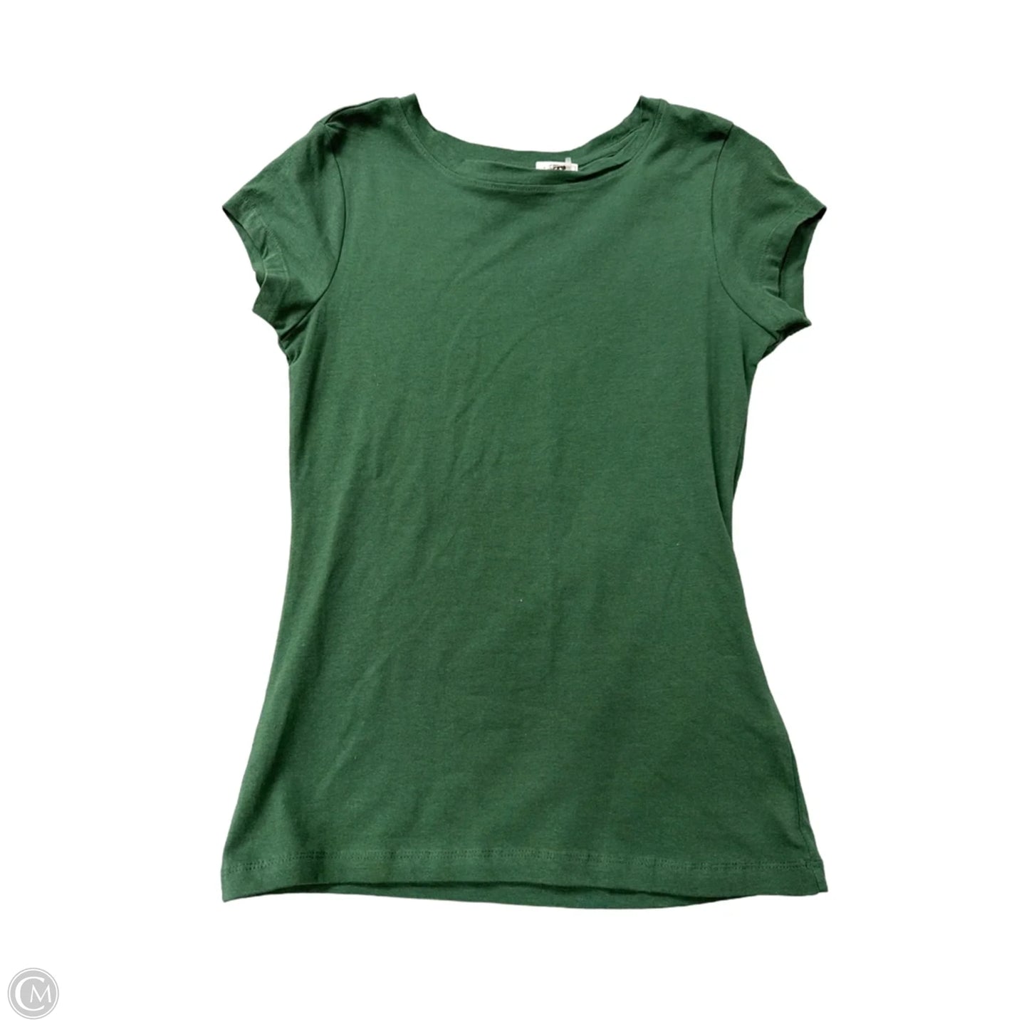 Top Short Sleeve Basic By Derek Heart In Green, Size: L