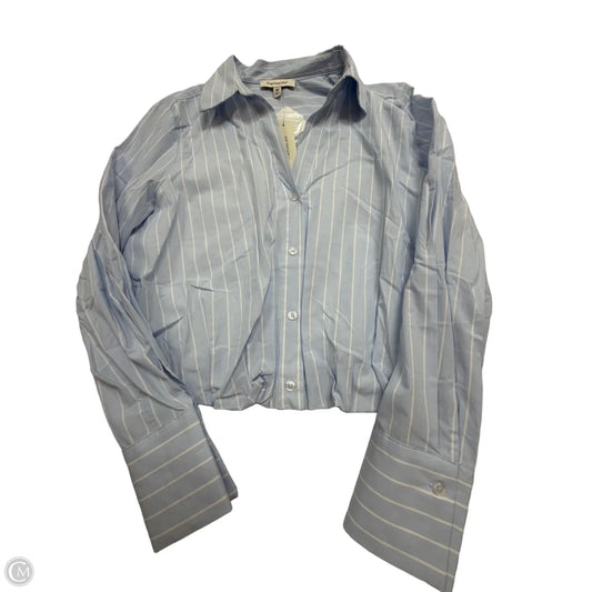 Top Long Sleeve By Francesca's In Striped Pattern, Size: M